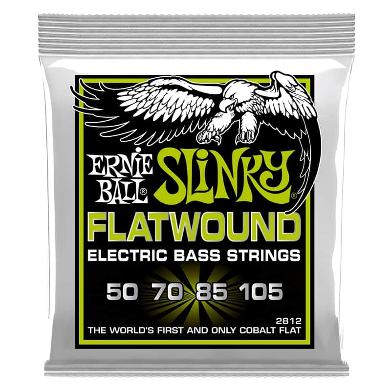 Ernie Ball 2812 Regular Slinky Flatwound 50-105 image 1
