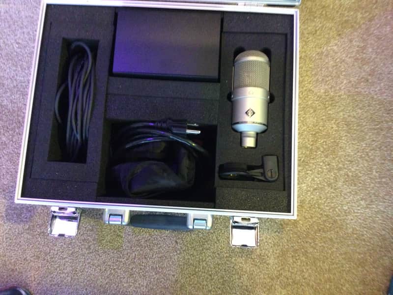 Neumann M 147 Large Diaphragm Cardioid Tube Condenser Microphone 1999 - Present - Nickel image 1