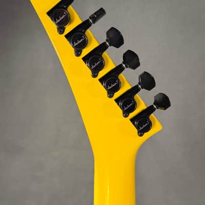 Jackson USA Custom Shop Soloist SL2H FR Graffiti Yellow 2020 w/ OHSC image 8