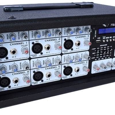 Groove Factory  PMA-6 Powered Mixer, 500 Watts w/ Bluetooth and Effects image 2