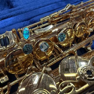 P. Mauriat SYSTEM-76 (II) AGL Alto Saxophone Gold Lacquered New Unplayed Auth Dlr #6023 image 4