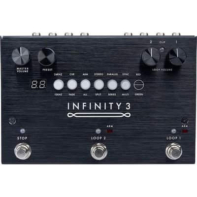 Pigtronix Infinity 3 Deluxe Hi-Fi Stereo Double Looper with Midi Guitar Pedal image 1