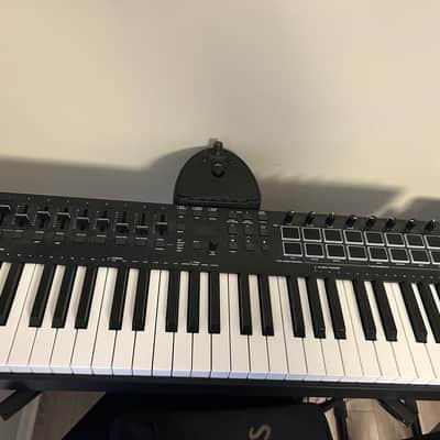 M-Audio Axiom Pro 49 Key USB MIDI Keyboard Controller 2010s - White image 2