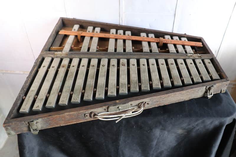 Deagan Roundtop Orchestra Bells Set Vintage 1920's image 1