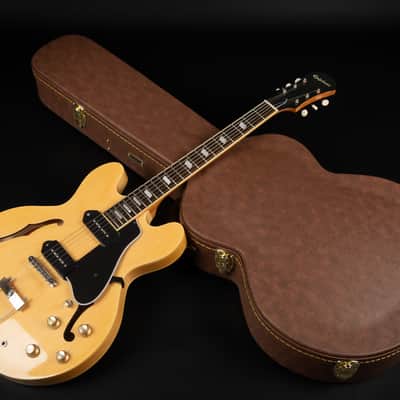 2016 Epiphone Casino Reissue mit Rosewood Griffbrett - Natural | ES-330 Style Seymour Duncan P-90 Pickups 2,88kg | Gator Case Bild 21