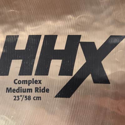 Sabian 23" HHX Complex Medium Ride Cymbal image 2