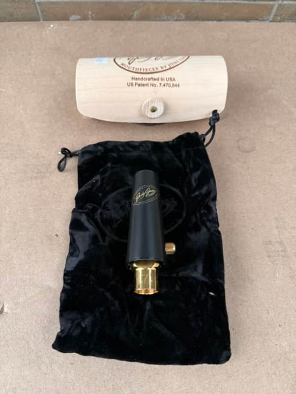 JodyJazz DV Alto Saxophone Mouthpiece #7 - Brand New w/ Ligature, Cap & Wooden Case image 1
