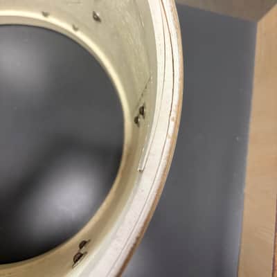 Leedy & Ludwig 3160 "Triumphlal" 15"x12" Parade Snare Drum - Marine Pearl (1952) image 17