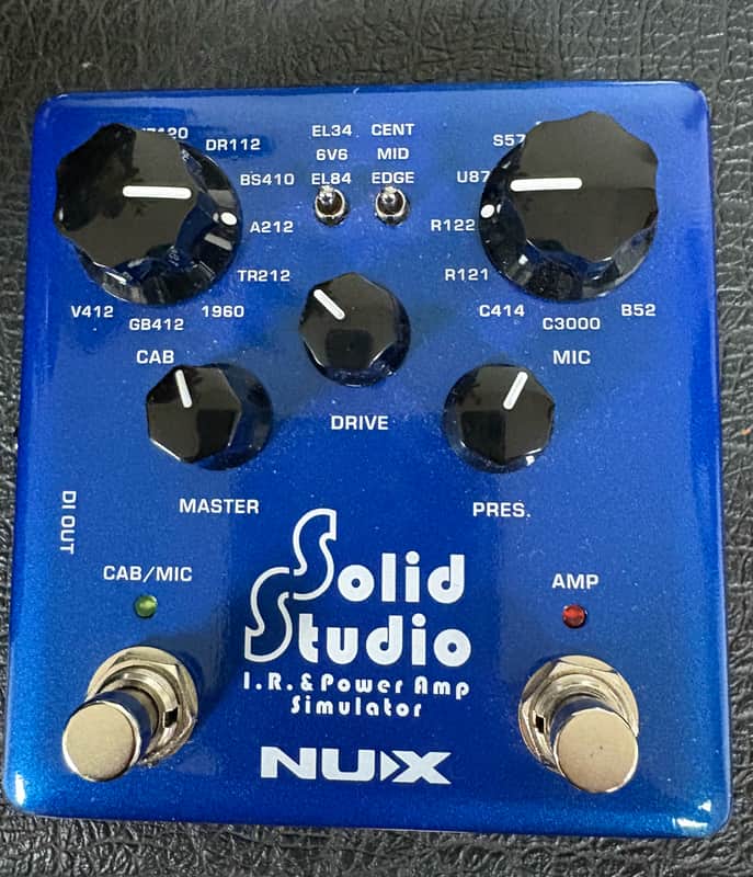 NuX NSS-5 Solid Studio IR and Power Amp Simulator image 1
