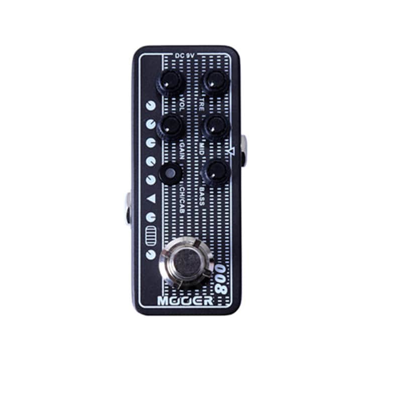 2010s Mooer 008 Cali-MK 3 Micro Preamp Grey