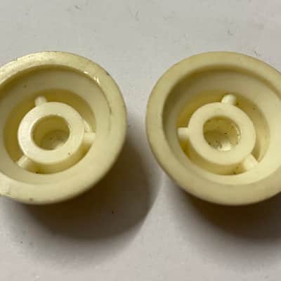 1982 Fender Fullerton USA Stratocaster Tone knob pair original vintage image 4