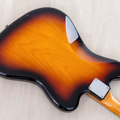 1995 Fender Jazzmaster Left-Handed ‘62 Vintage Reissue JM66-92L Sunburst, Japan MIJ image 14