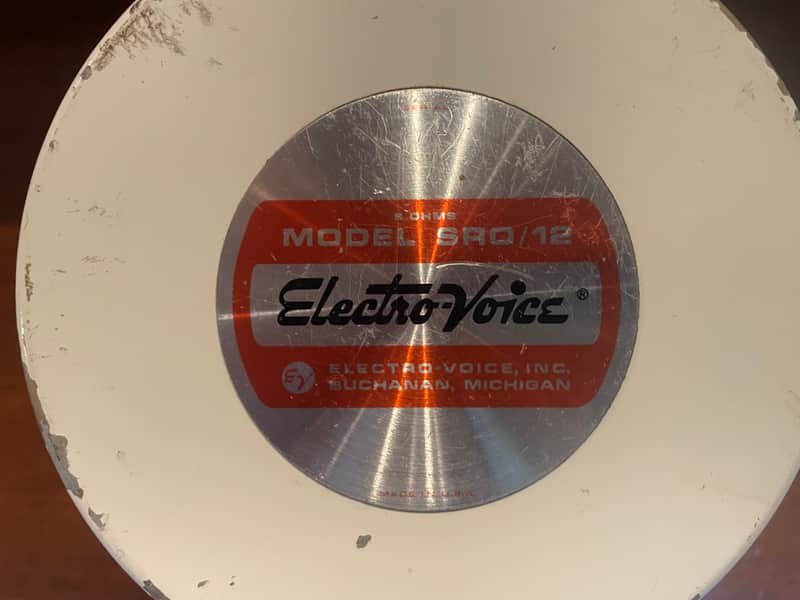 Electro-Voice Model SRO / 12 8ohm 1960s-1970s - White image 1