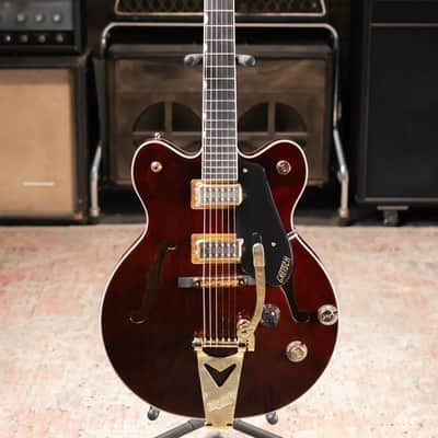 Gretsch Limited Edition Abbey Road Studiomatic Hollow Body with Bigsby Electric Guitar - Classic Walnut Stain with Hardshell Case image 3