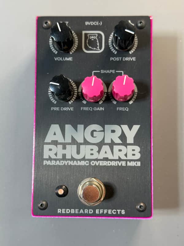 Redbeard Effects Angry Rhubarb Paradynamic Overdrive MKII Pedal image 1