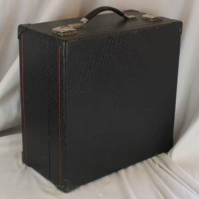 Black Italian Accordion Hard Case 16.25" x 15.75" x 9" (41.25cm x 40cm x 22.75cm) image 1