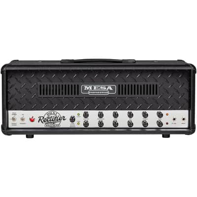 Mesa Boogie 90s Dual Rectifier 2-Channel Head - Black Open Box Demo image 1