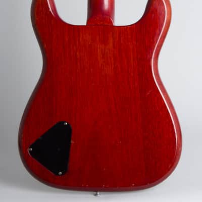 Epiphone  Coronet SB-533 Solid Body Electric Guitar (1963), ser. #107934, tweed hard shell case. image 4