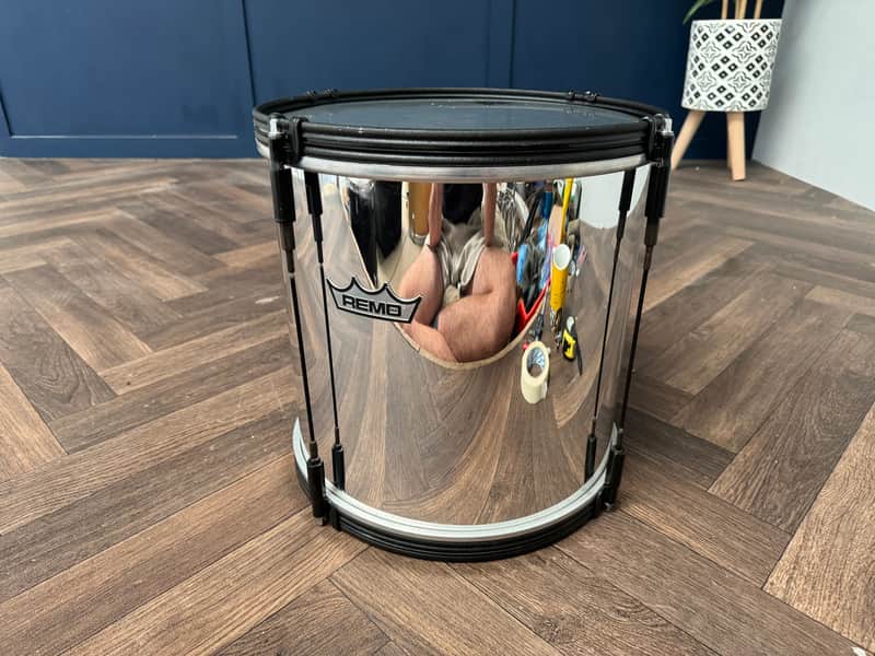 REMO 12"x 12" Surdo Chrome Drum / Drum Hardware #OA43 image 1