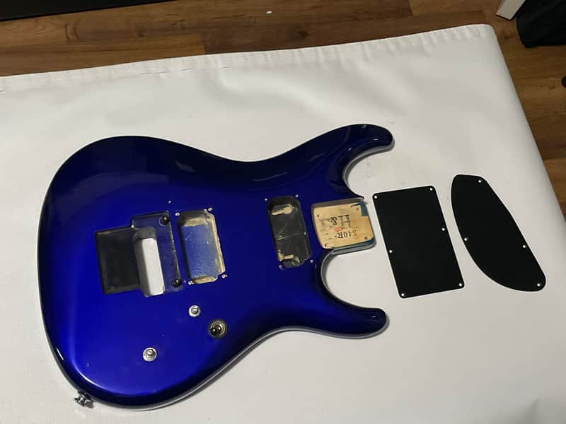 1990 Japan Ibanez Pro 540R Radius Series Jewel Blue Guitar Body