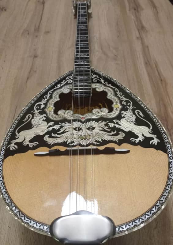 Greek bouzouki & Hardcase & pickup & tuner & 300 backing track with pdf scores 8 string image 1