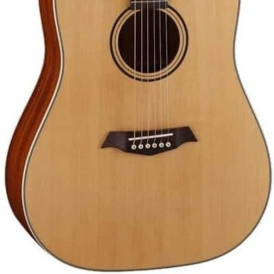 Parkwood S21 Dreadnought Body Acoustic Guitar - Natural image 1
