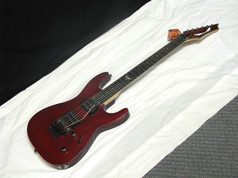 DEAN Custom 350 FLOYD electric GUITAR new Trans Red w/Case - | Reverb