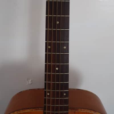 Vintage 1960s Harmony H162 Concert 5105 H165 All Mahogany Guitar Low Action Playable Beautiful Binding Nice Patina Very Clean image 8