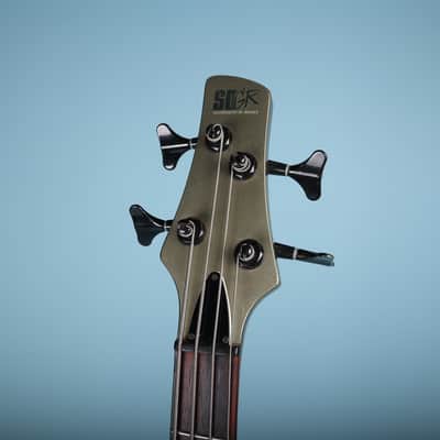 2000 Ibanez Grey Nickel SR800 Soundgear Bass Guitar Japan FujiGen image 4