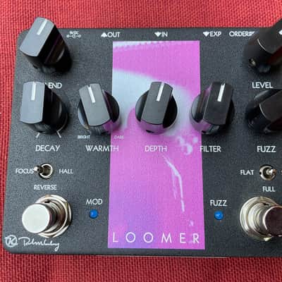 Keeley Loomer Fuzz Reverb Sarah Lipstate Edition 2021 - 2022 - Black / Floral Graphic image 1