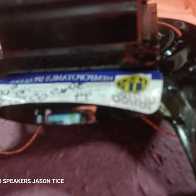 JENSEN  P8RJ  8" SPEAKER HEMP FIBER CONE HEMPOPOTAMUS G5 CONE FAT THICK MEATY TONALITY1961 image 7