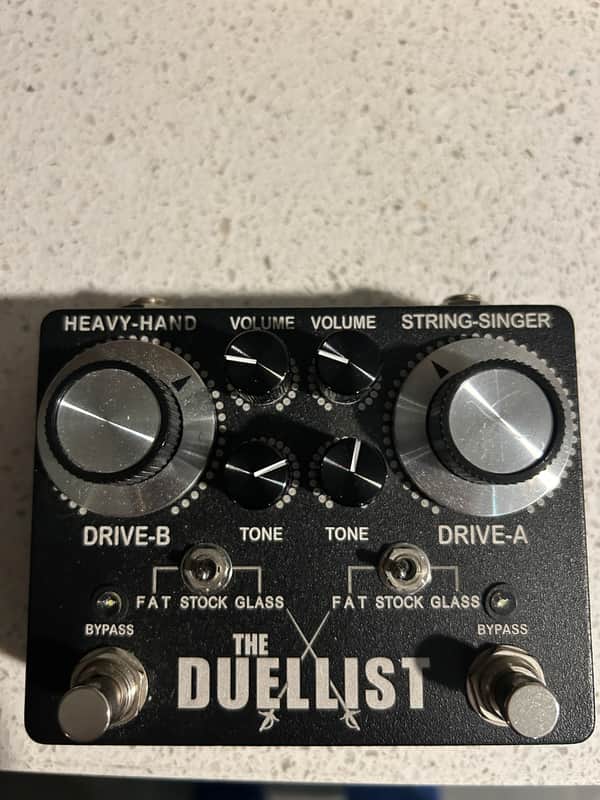 King Tone Guitar The Duellist V2 with Top Jacks