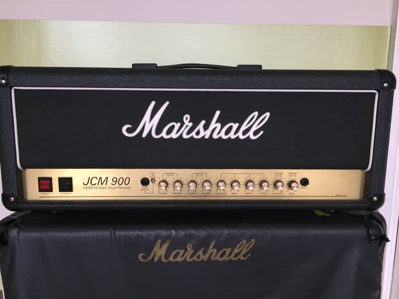 Marshall JCM 900 Model 4100 Hi Gain Dual Reverb 2-Channel 100-Watt Guitar Amp Head