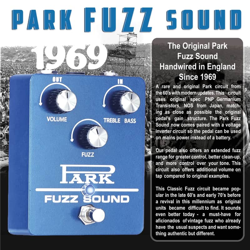 Park Fuzz Sound 2026 - Metallic Blue image 1
