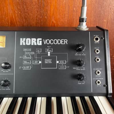 Korg Vocoder polyphonic 20-band vocoder VC-10 w/ gooseneck mic image 4