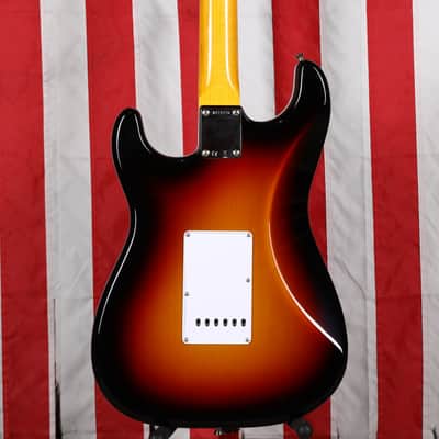 Fender Custom Shop '60s Reissue Stratocaster NOS - 3 Color Sunburst image 8