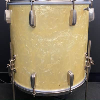 Slingerland 12x24/12x14/16x16/6.5x14" Radio King Drum Set - 30's WMP image 18