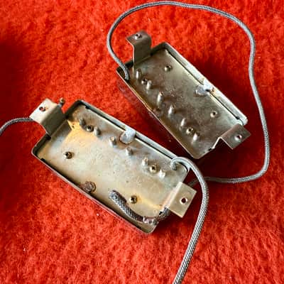 Gibson Tim Shaw PAF Humbucker pickups c 1986 - Chrome original vintage USA Les paul es335 SG image 2