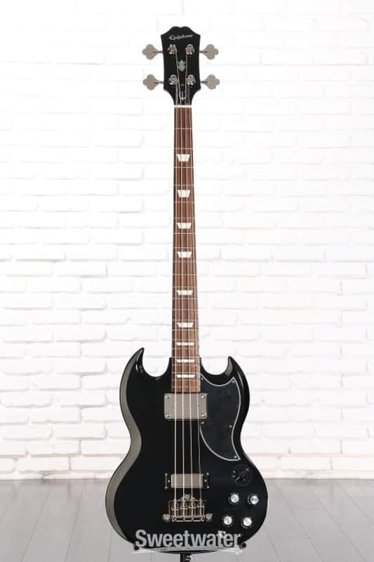 Epiphone EB-3 Bass Guitar - Ebony (EBG3EBCHd3) image 1