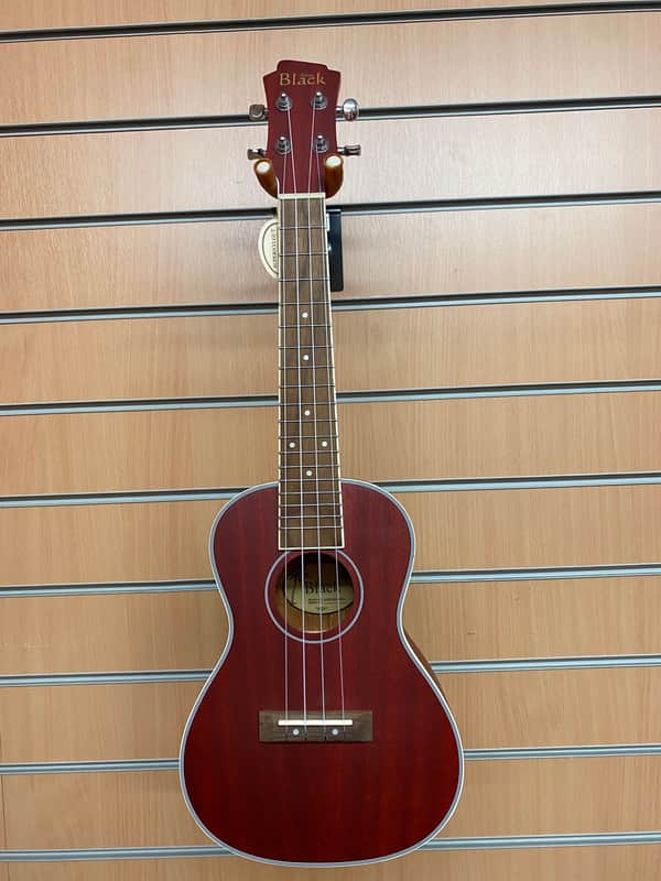 Adam Black Concert Ukulele Red Bild 1