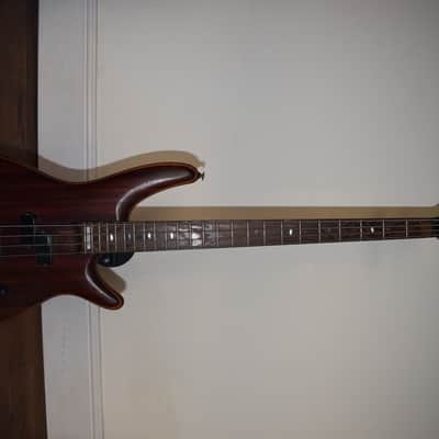 Ibanez SR1300 Electric Bass 1994 Natural Oil Japan Bubinga Padauk Wenge Custom Made Prestige image 3