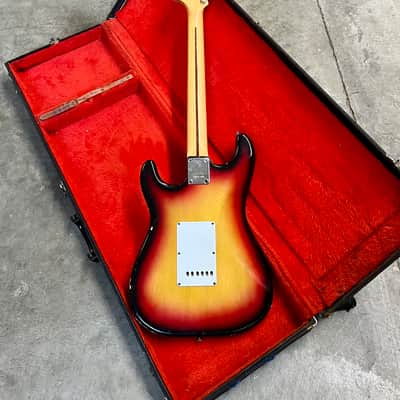Greco Sparkle Sounds Strat 1977 Sunburst original vintage MIJ Japan Matsumoku Fujigen Stratocaster image 11