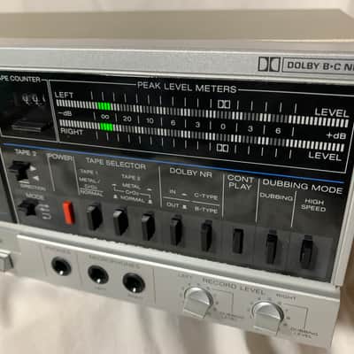 Realistic SCT-100 Stereo Dual Deck Cassette Player Recorder POWERS UP~PARTS ONLY image 7