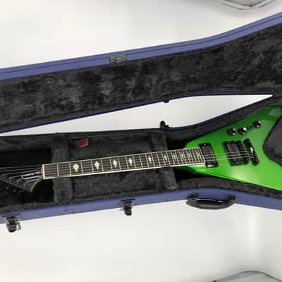 Gibson Flying-V EXP Dave Mustaine Rust in Peace - Alien Tech Green image 6