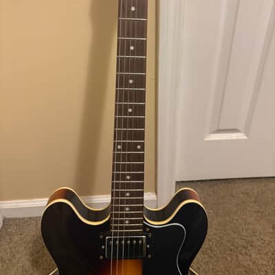 2001 Epiphone Dot (ES-335) - Made in Korea (Saein Factory) - Sunburst w/ Original Hard Case image 16