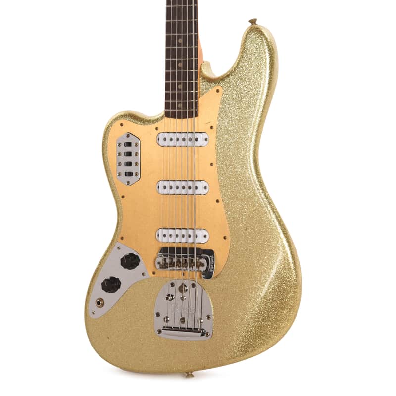 Fender Custom Shop 1962 Bass VI Journeyman Relic Aged Surf Burst Sparkle LEFTY (Serial #CZ586419) image 1
