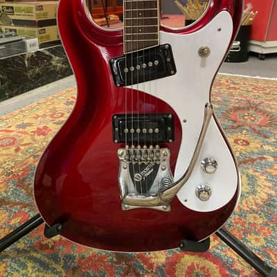 Mosrite Ventures Model 1992 Metallic Red Hand built by Semie Mosley image 3