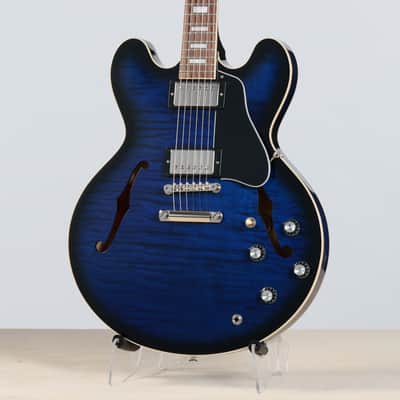 Gibson ES-335 Figured, Deep Ocean Burst | Demo image 1