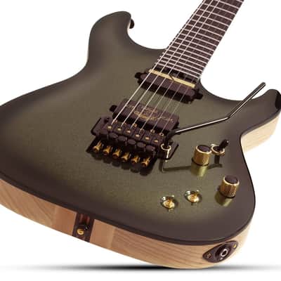 Schecter C-1 FR-S 50th Anniversary 50th Gold Burst image 2