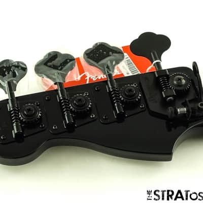 Fender Duff McKagan Deluxe Precision Bass NECK + TUNERS, Black Contemporary image 6
